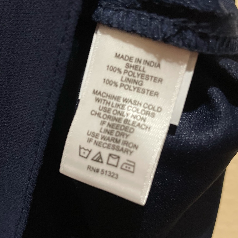 1. State Sleeveless Shift Dress in Navy - Picture 7 of 11